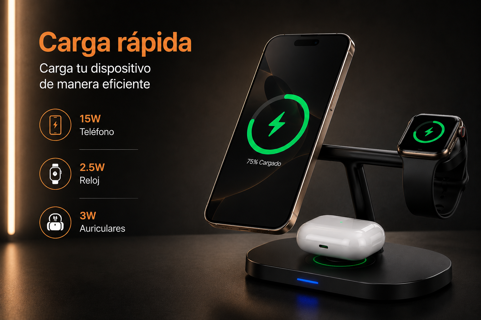 ChargeDock 3 en 1™