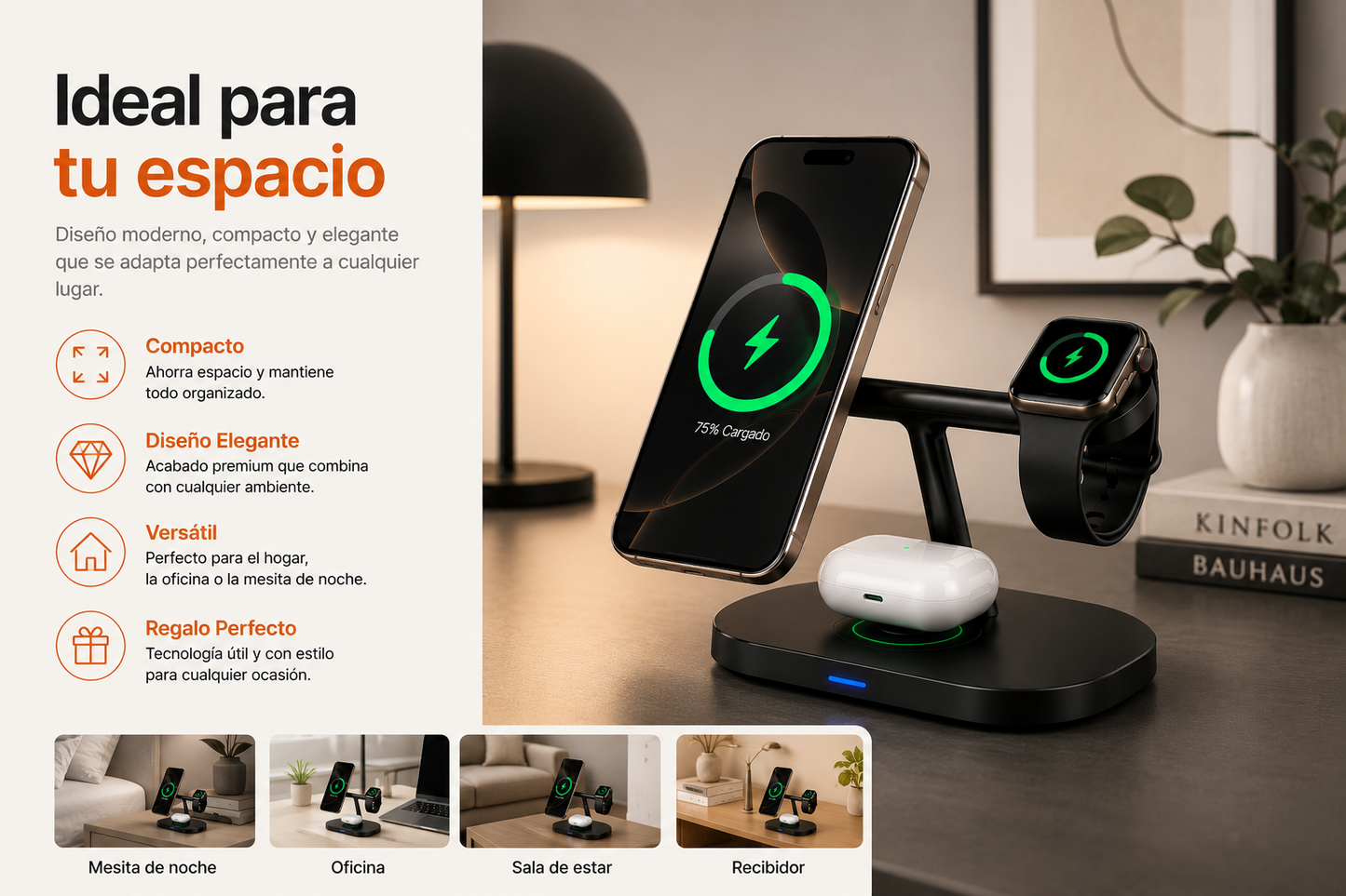 ChargeDock 3 en 1™