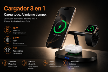 ChargeDock 3 en 1™