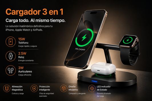 ChargeDock 3 en 1™