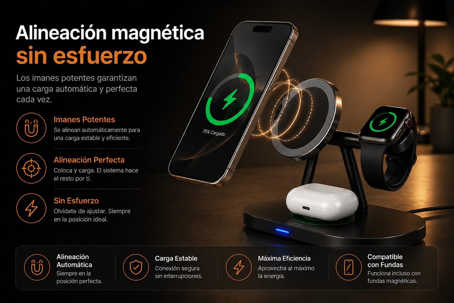 ChargeDock 3 en 1™