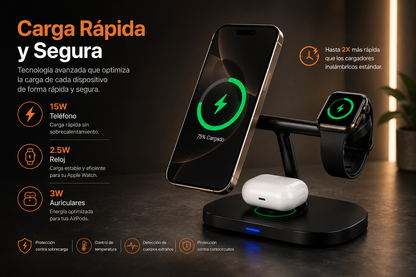 ChargeDock 3 en 1™